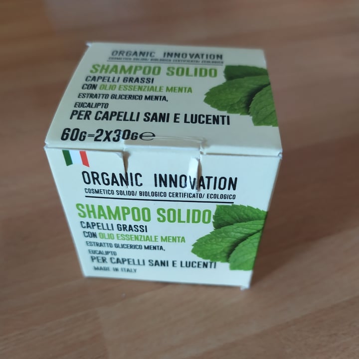 photo of Organic innovation Shampoo solido capelli grassi shared by @andreino on  24 Jul 2022 - review