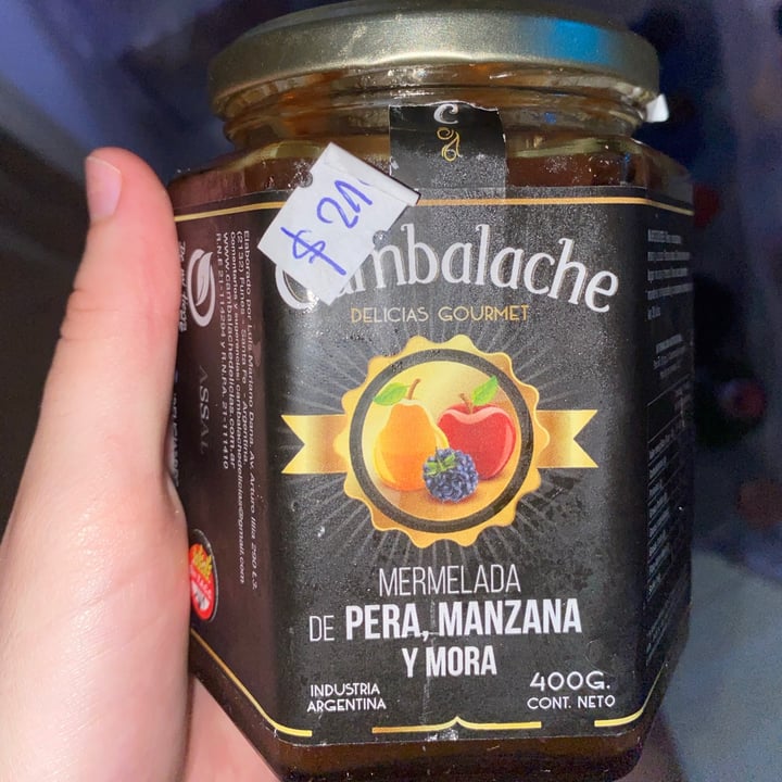 review photo of Cambalache Mermelada De Pera Manzana Y Mora shared by @valentommasino on 23 Mar 2021 - review