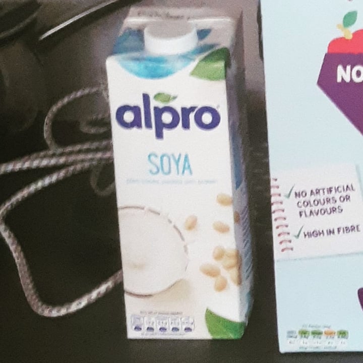 photo of Alpro Soy Milk Plant Protein 25g shared by @veganmickymj on  16 Oct 2021 - review