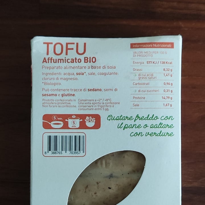 photo of Biomigusta Tofu Affumicato shared by @rob7 on  20 May 2022 - review