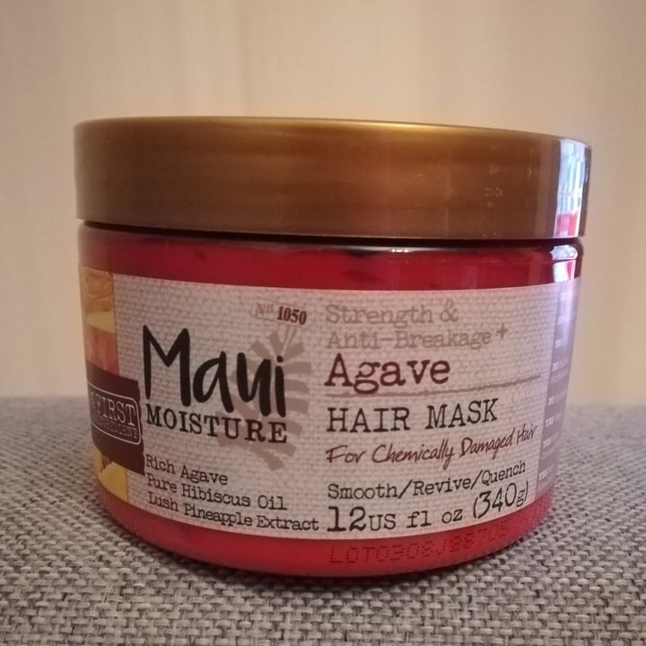 photo of Maui Moisture Agave Hair Mask shared by @helgaoliveira on  08 Mar 2022 - review