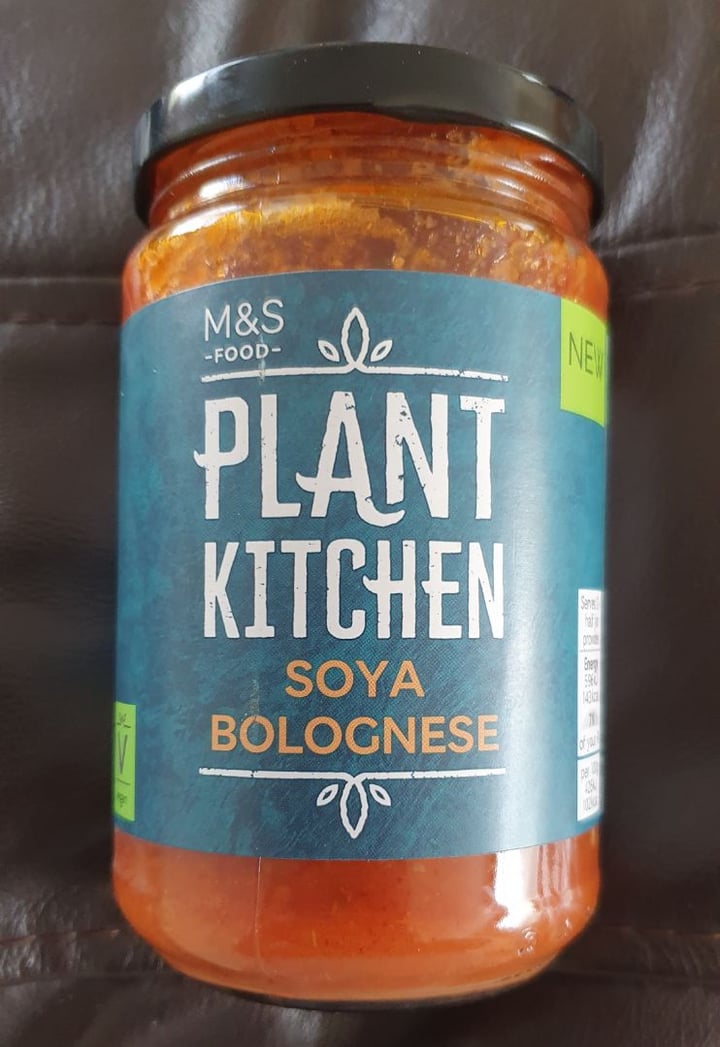 photo of Plant Kitchen (M&S) Soya Bolognese shared by @gwennypenny on  16 Apr 2020 - review