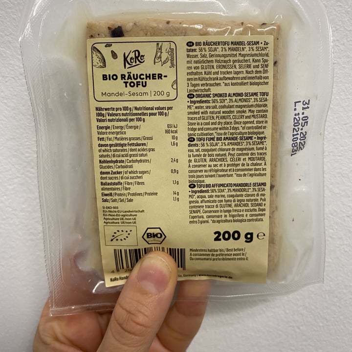 review photo of Koro Tofu mandorle e sesamo shared by @fra94 on 01 Dec 2021 - review