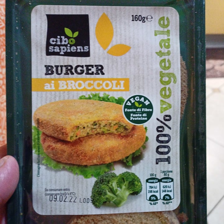 photo of Cibo Sapiens Burger Ai Broccoli shared by @marinasacco on  16 Jan 2022 - review