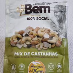 Produto do Bem 100% social Mix de Castanhas