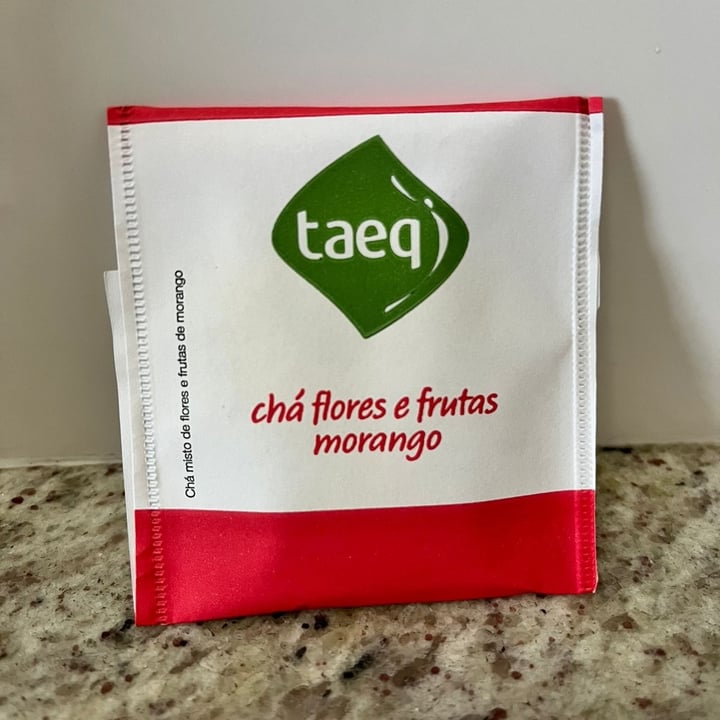 review photo of Taeq chá flores e frutas morango shared by @sandrinha on 12 May 2022 - review