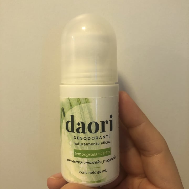 photo of Daori Desodorante Lemongrass + cedro shared by @yazrimini on  19 Apr 2021 - review