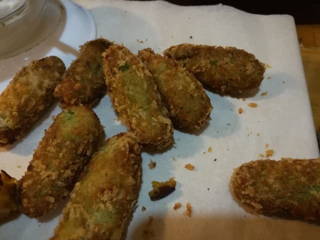 Photo du plat “Palitos de calabacin”