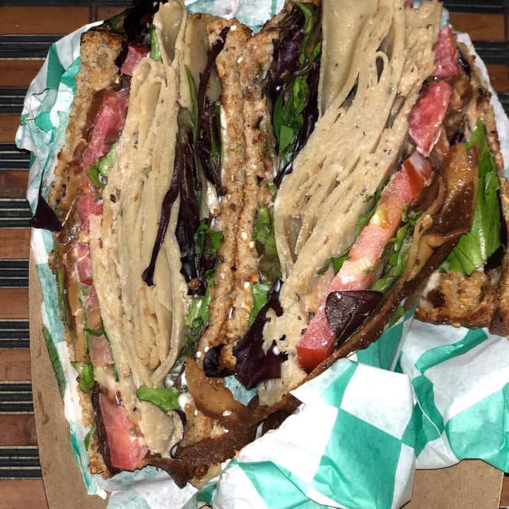 photo of Dunedin Vegan Deli Killer Club Sandwich shared by @manuelaw on  31 May 2020 - review