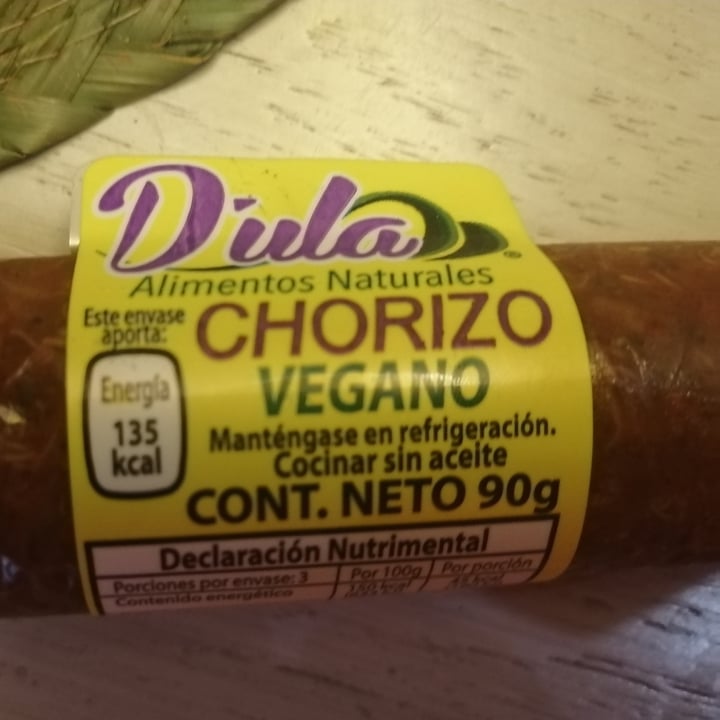 review photo of Dula Chorizo vegano shared by @aracelyah on 31 Oct 2020 - review