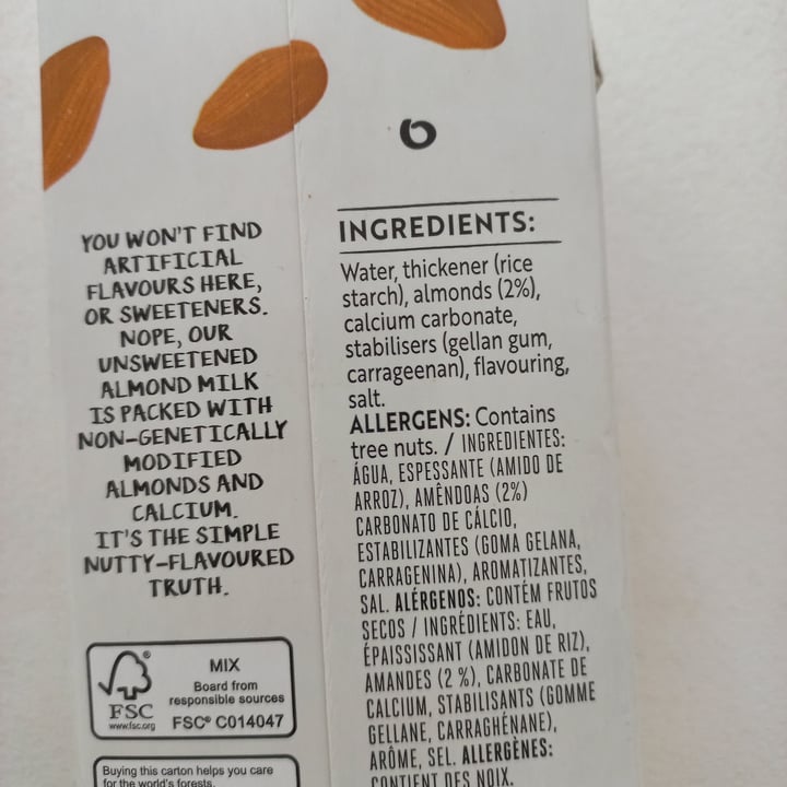 review photo of Simple Truth Almond milk shared by @terraverte on 30 Oct 2021 - review