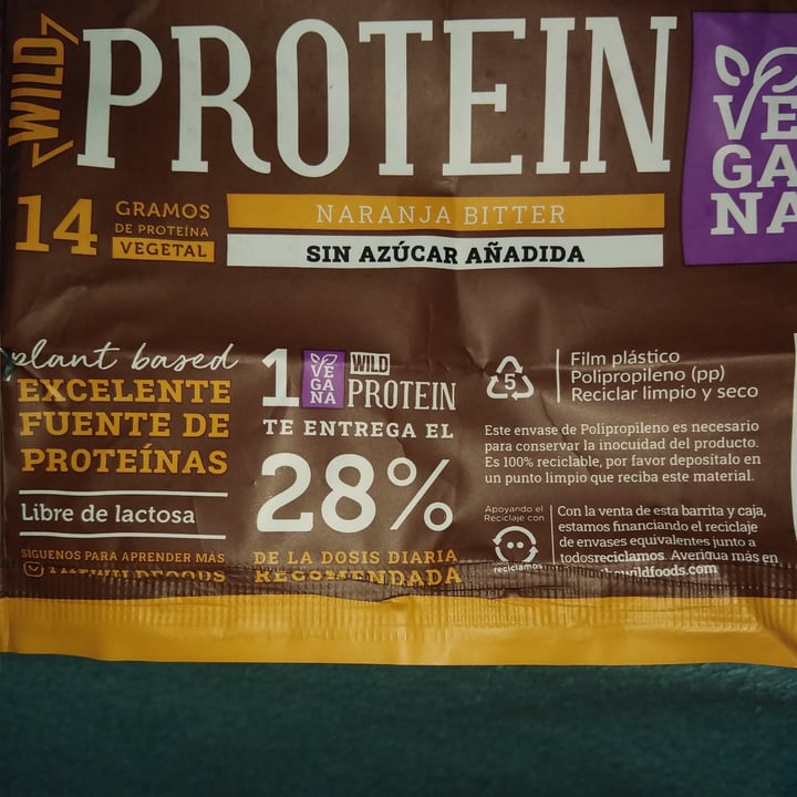 photo of Vegan Protein Bar  Barra De Proteína Sabor Chocolate Y Naranja Bitter shared by @nattshippie on  18 Oct 2022 - review