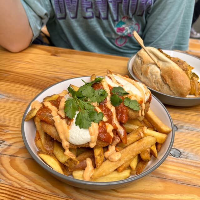 Photo of the dish “Loaded Fries Chicken Parma”