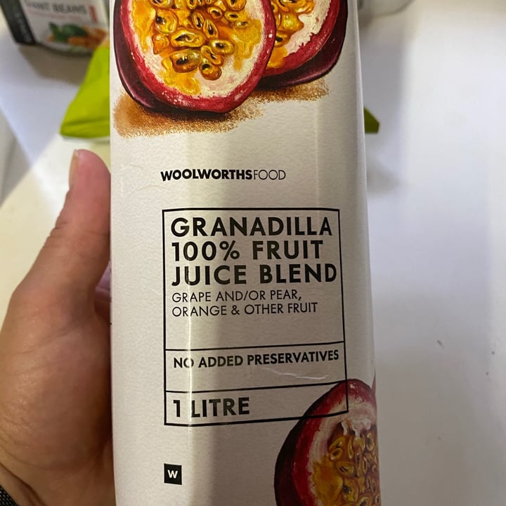 photo of Woolworths Food 100% Granadilla Fruit Juice shared by @bianca1701 on  02 Jan 2021 - review