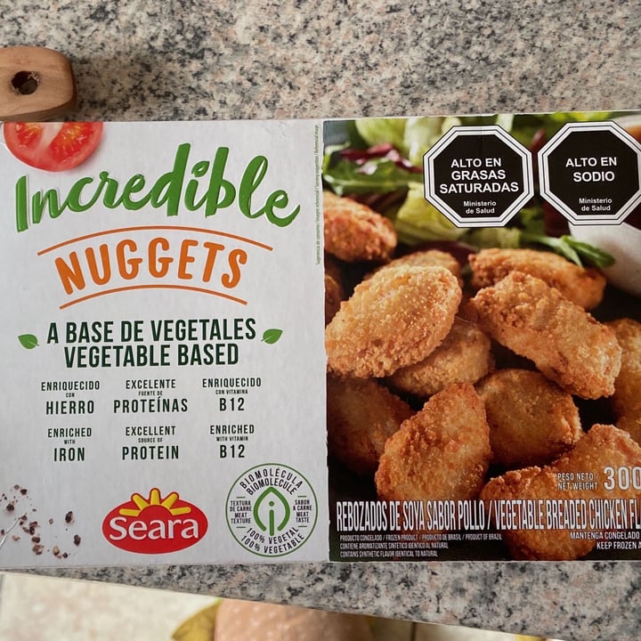 photo of Seara Incredible nuggets shared by @meliromi-u on  17 Oct 2021 - review