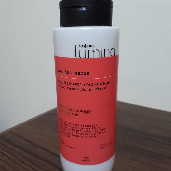 photo of Natura condicionador lumina para cabelos secos shared by @louisekuhl on  10 May 2022 - review