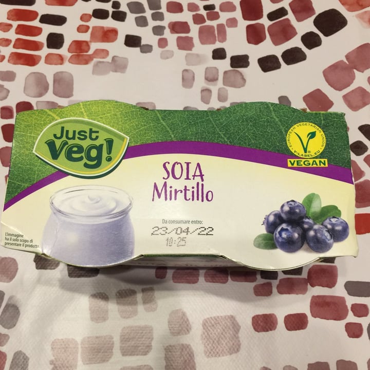 photo of Just Veg! (ALDI Italy) Yogurt al mirtillo shared by @martina01 on  18 Mar 2022 - review