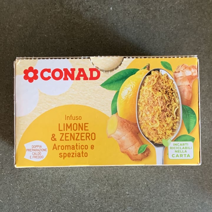 photo of Conad Infuso limone e zenzero shared by @assapello on  29 Jul 2022 - review