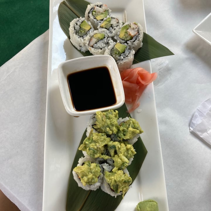 photo of Franchia Vegan Cafe Sushi shared by @veganjewelsnyc on  21 Dec 2020 - review