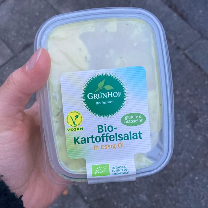 photo of Grünhof Bio-Kartoffelsalat in Essig-Öl shared by @ankii on  18 Jan 2022 - review