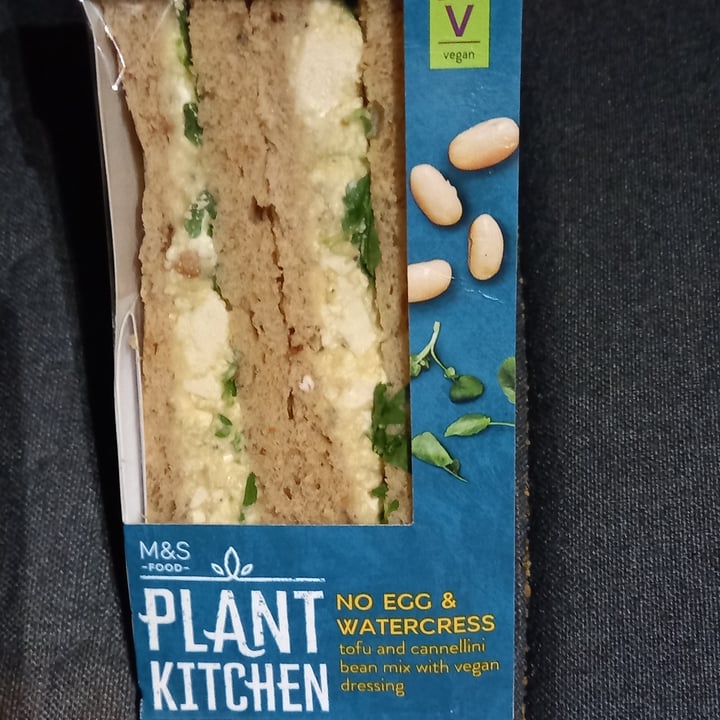 photo of Plant Kitchen (M&S) No Egg & Watercress shared by @trailrunningman on  24 Nov 2021 - review