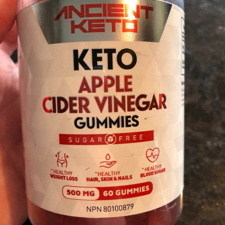 photo of Ancient Keto Keto Apple Cider Gummies shared by @marie5ca on  27 Jun 2021 - review