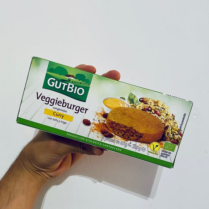 photo of GutBio Veggieburger de Curry shared by @mikelpro on  04 Jul 2021 - review