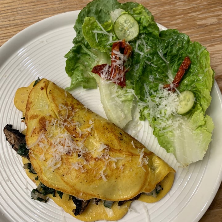 photo of Oh My Days Vegan Cafe Omelette shared by @veganfoodinsydney on  31 Jan 2021 - review