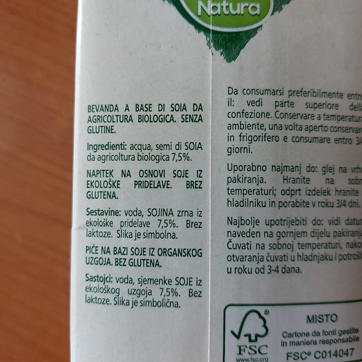 photo of Eurospin Italia Latte di soia shared by @marina82 on  28 Mar 2022 - review
