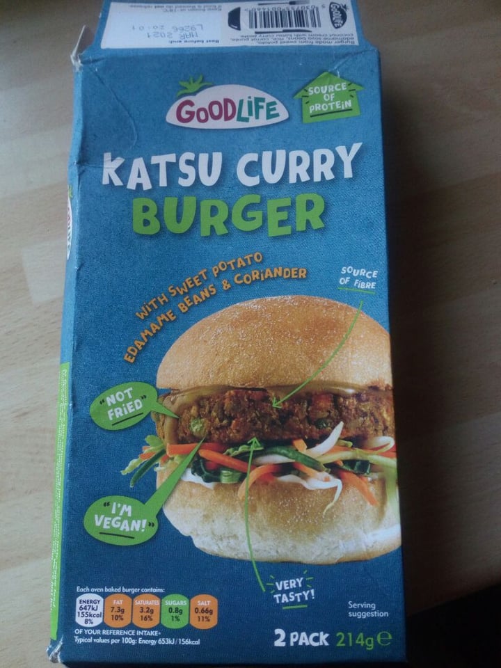 photo of Goodlife Katsu Curry Burger shared by @linds91ay on  13 Apr 2020 - review