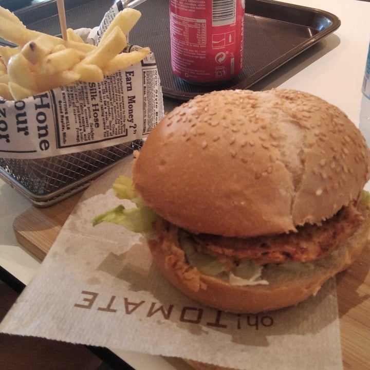 photo of TOMATE Hamburguesa vegana shared by @irantzu on  20 Jul 2022 - review