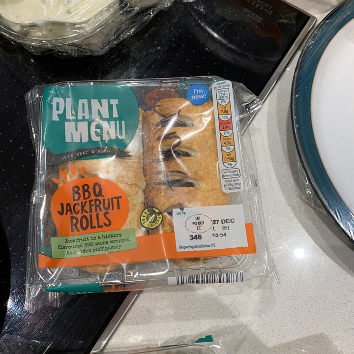 photo of ALDI BBQ Jackfruit Rolls shared by @brookemarshall20 on  26 Dec 2020 - review
