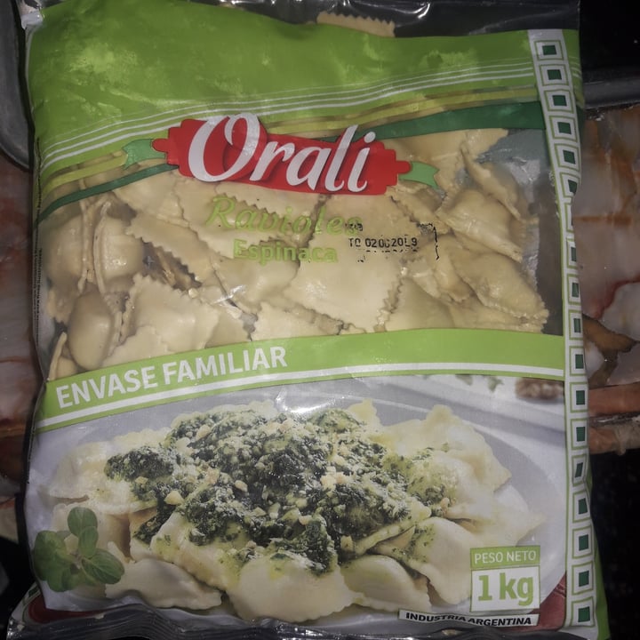photo of Orali Ravioles de Espinaca envase Familiar shared by @ljrtagnovie97 on  12 Jun 2020 - review