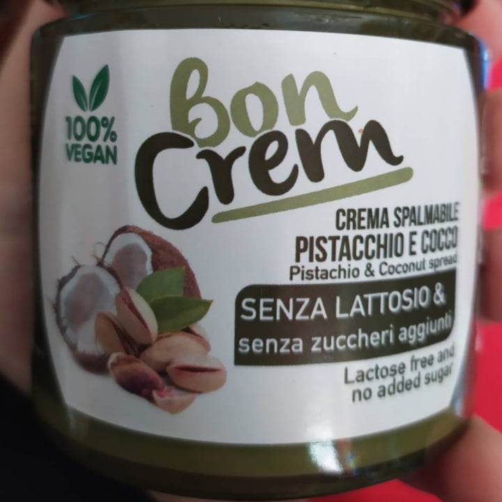 photo of Bon Crem Crema spalmabile Pistacchio e Cocco shared by @yui96 on  12 Mar 2022 - review