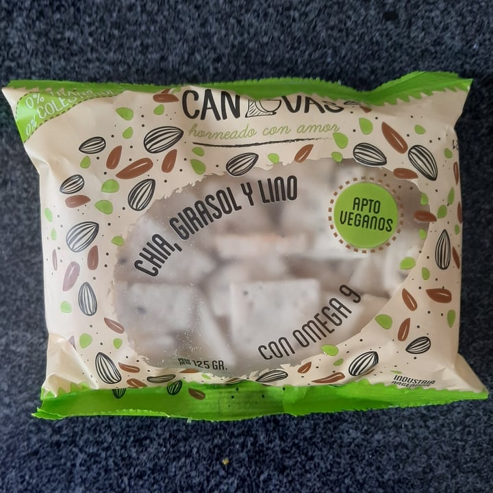 review photo of Canvas Galletitas de chia, girasol y lino shared by @larafernandezn on 08 Feb 2021 - review