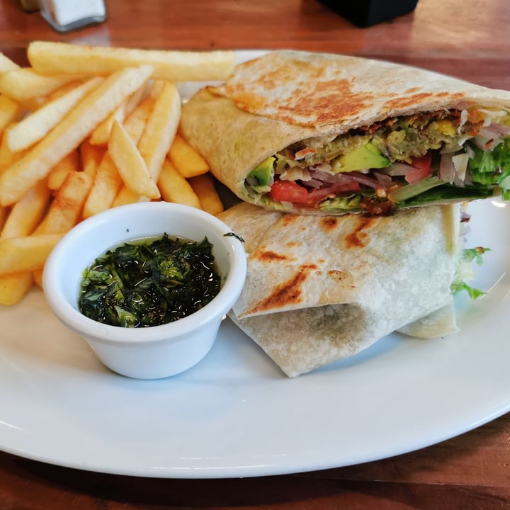 photo of Milá Resto Alto Las Condes Vegan wrap shared by @gigisum on  14 Mar 2021 - review
