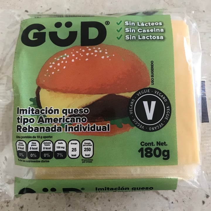 review photo of GüD Imitación Queso tipo Americano shared by @nayuvi on 11 Jul 2020 - review