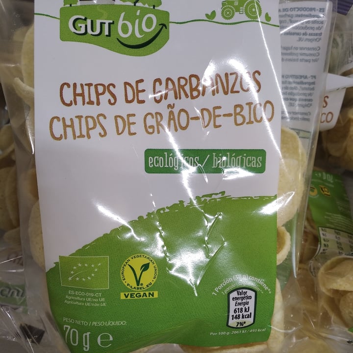 photo of GutBio Chips de garbanzos ecológicos shared by @villacampa on  13 May 2022 - review
