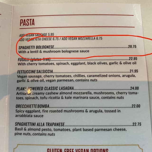 Photo of the dish “Spaghetti Bolognese”