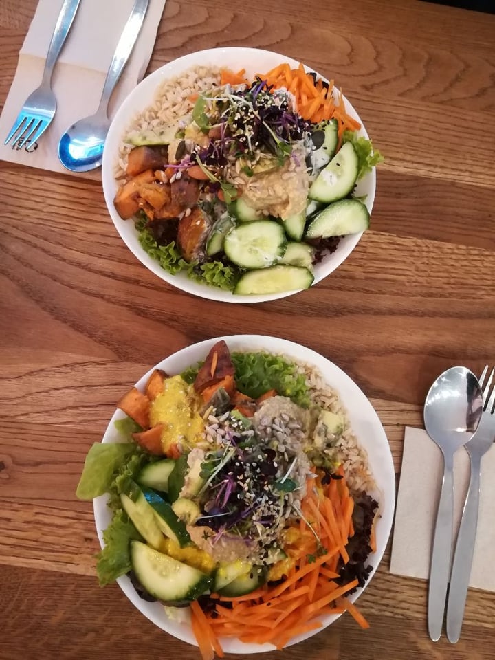 photo of Vedans - fresh 'n' healthy Veggie Bowl shared by @katharina98 on  28 Feb 2020 - review