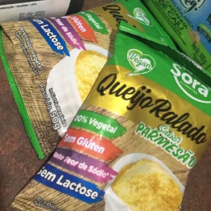 photo of Sora Queijo Ralado Parmesão shared by @babibarbara on  27 Sep 2021 - review