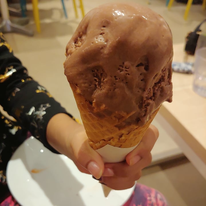 photo of WS Deli Experience Store Chocolate Hazelnut Ice Cream shared by @veganvedika on  07 Jul 2020 - review