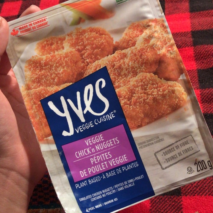 photo of Yves Veggie Cuisine Veggie Chick’n Nuggets shared by @happyvegangirl on  20 Oct 2021 - review
