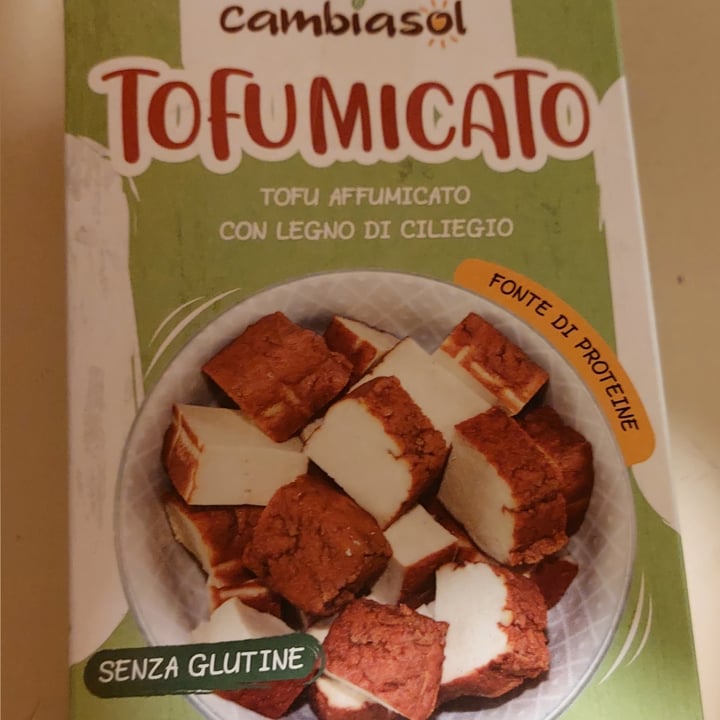photo of Cambiasol Tofu affumicato shared by @freeariello on  17 Jan 2022 - review