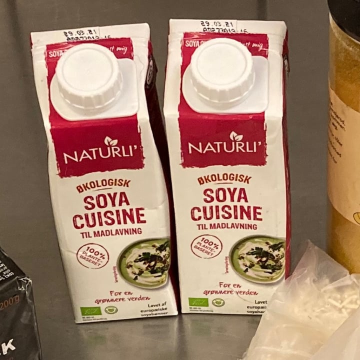 photo of Naturli' Soya Cuisine shared by @frederikbuhrmann on  22 Dec 2020 - review