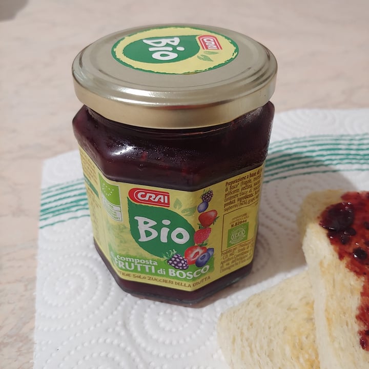 photo of Crai Composta Bio Ai Frutti Di Bosco shared by @letiziab on  04 Sep 2022 - review