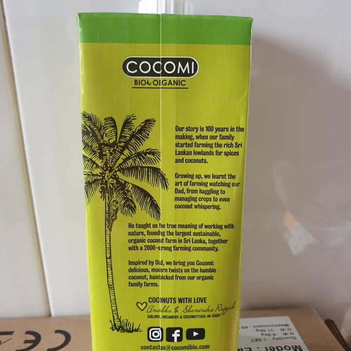 photo of Cocomi Coconut Water Natural shared by @absolent on  27 Nov 2021 - review