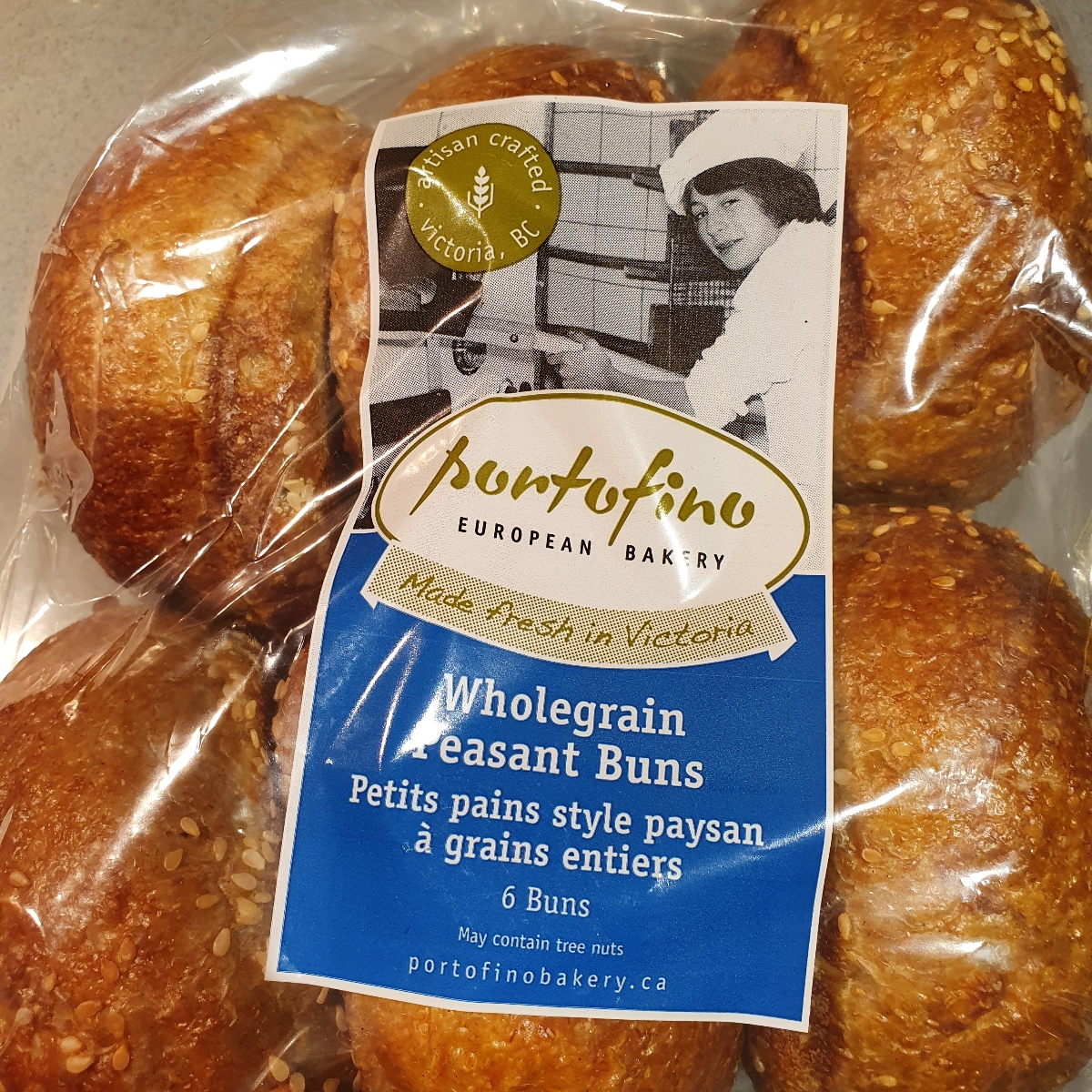 Portofino European Bakery Wholegrain Peasant Buns. Reviews abillion