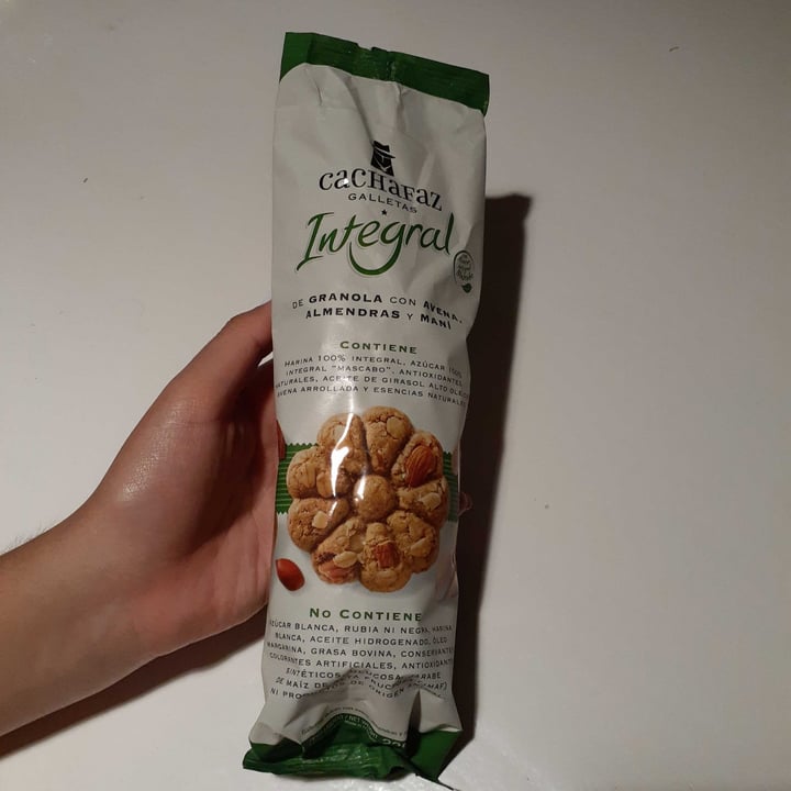 review photo of Cachafaz Galletas Integral de Granola con Avena, Almendra y Mani shared by @mmmore1 on 09 Feb 2021 - review