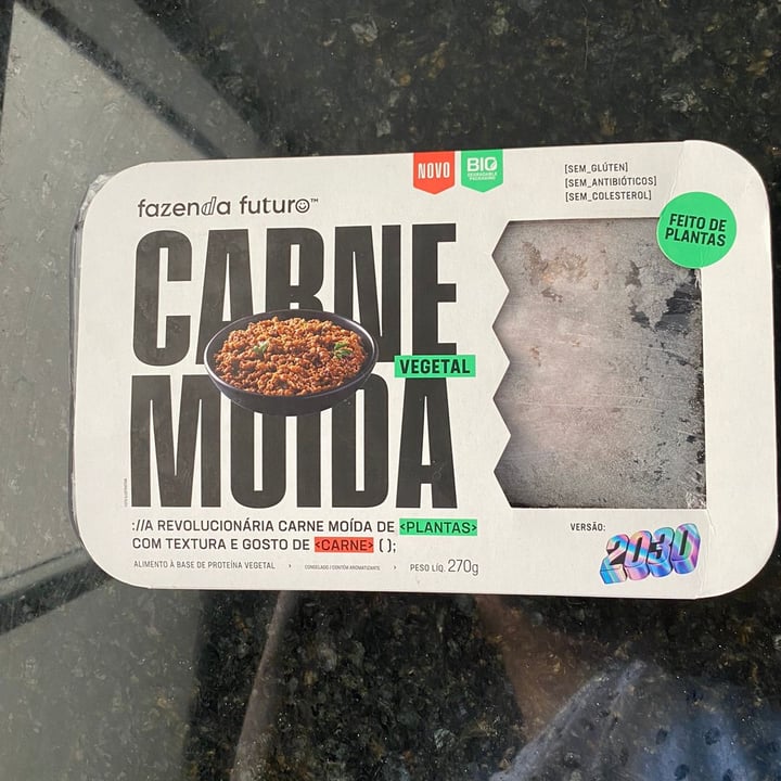 photo of Fazenda Futuro - Future Farm Carne Moída shared by @verastoeglehner on  13 May 2022 - review